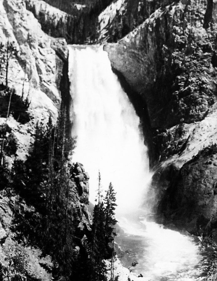 Great Falls of Yellowstone 1967